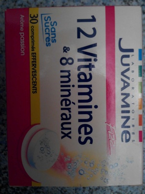 12 Vitamines & 8 Minéraux Sans Sucres