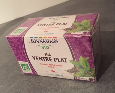 Juvamine bio Thé Ventre Plat 20 Sachets