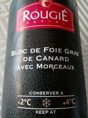 Bloc De Foie Gras De Canard 30 % Morceaux Boîte 1