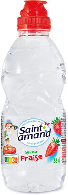 St Amand Eau Minérale Naturelle aromatisée FRAISE 33CL Bouchon Sport
