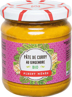 BIO Pâte de Curry au Gingembre