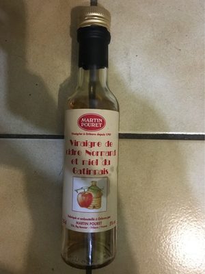 Vinaigre de cidre Normand et miel du Gatinais