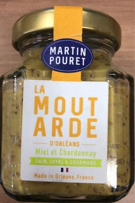 Moutarde d'Orléans Miel et Chardonnay