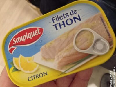Filet de thon citron