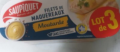 Filets de Maquereaux Moutarde (lot de 3)