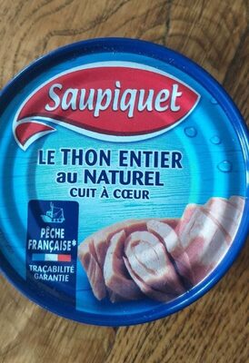 Thon entier au naturel cuit à cœur