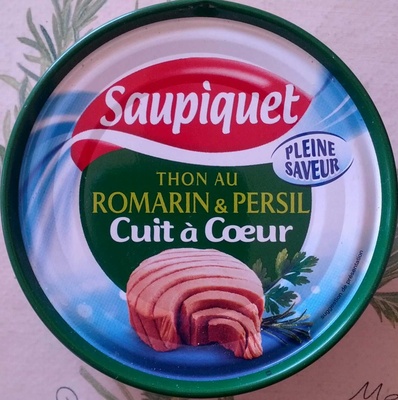 Thon au romarin & persil cuit à coeur