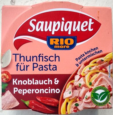 Thunfisch für Pasta - Knoblauch & Peperoncino
