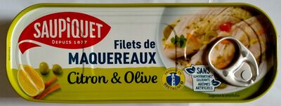 Filets de maquereaux marinade au Citron et à l'Olive
