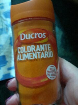 Colorante alimentario