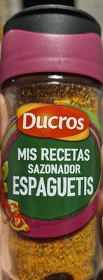 Mis recetas sazonador espaguetis