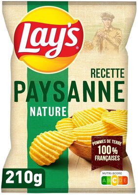 Lay's Recette paysanne nature