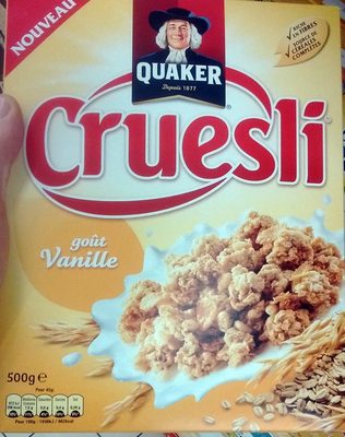 Cruesli goût Vanille
