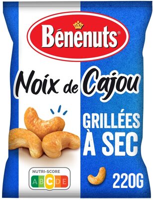 Noix de cajou grillées à sec Bénénuts