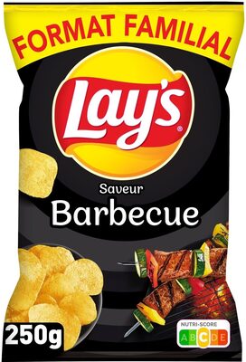 Lay's saveur barbecue format familial