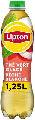 Lipton Thé vert glacé saveur pêche blanche 1,25 L