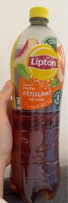 Lipton saveur pêche pétillant