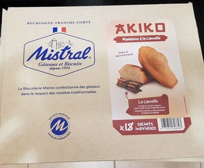 Madeleines à la cannelle