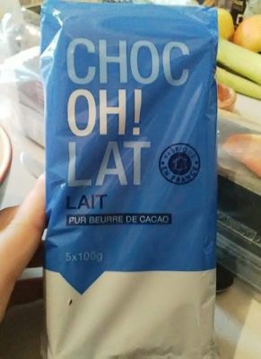 Choc Oh! Lat lait pur beurre de cacao
