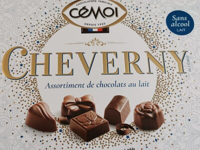 CHEVERNY Assortiment de chocolats au lait