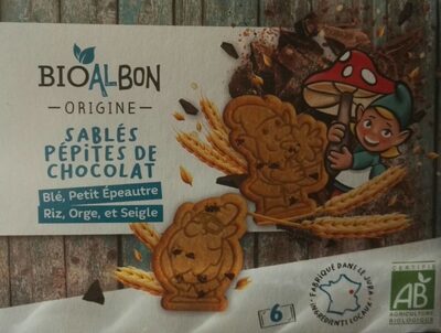 Sablés pépites de chocolat