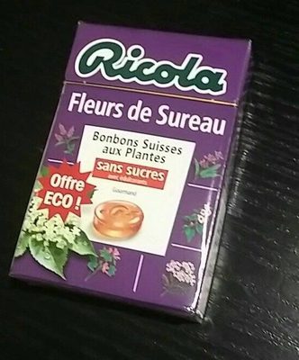 Ricola fleurs de sureau