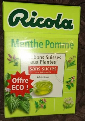 Bonbon suisse menthe pomme