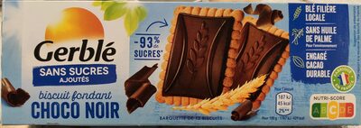 Biscuit fondant choco 🍫noir (sans sucres ajoutés)