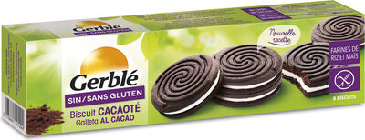 Biscuit cacaoté sans gluten