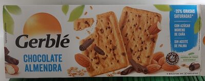 Galletas chocolate almendra