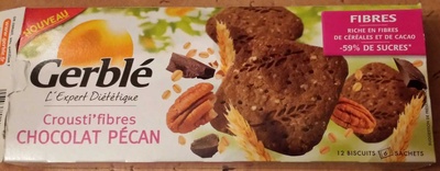 Crousti'fibres chocolat pécan