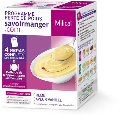 Milical LCD - Crème saveur Vanille