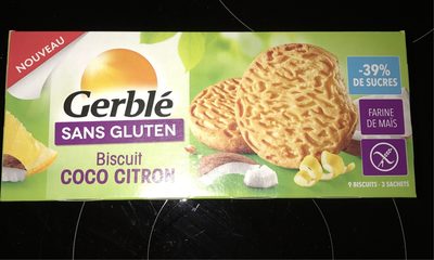 Biscuit coco citron