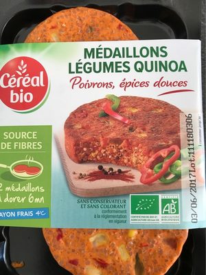 Medaillon Légumes Quinoa