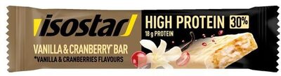 VANILLA & CRANBERRY BAR