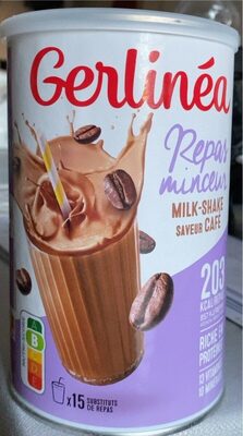 Repas minceur milk-shake saveur café