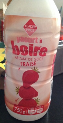 Yaourt à boire aromatisé Goût Fraise