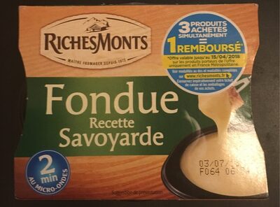 Fondue Recette Savoyarde
