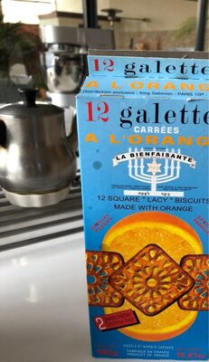 12 Galettes Carrées à L'orange, Casher