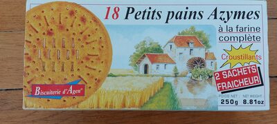18 petits pains azymes