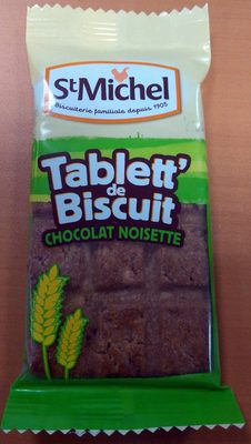 Tablett' de Biscuit Chocolat Noisette