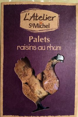 Palets raisins au rhum