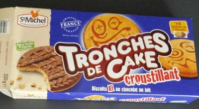 Tronches de Cake croustillant