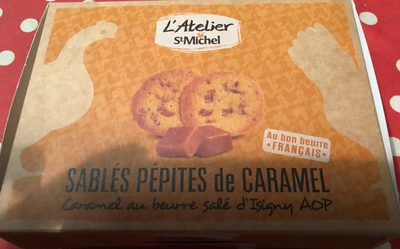Sablés pépites de caramel