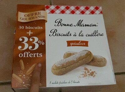 Biscuits à la cuillère spéculoos