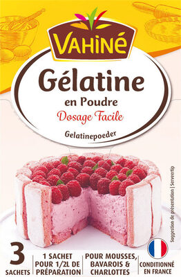 Gélatine alimentaire en poudre