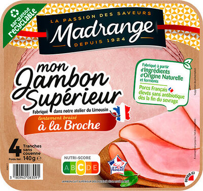 Mon Jambon Supérieur lentement braisé à la broche