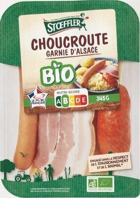 Choucroute garnie d’Alsace Bio VPF 345g