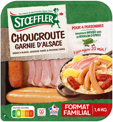 Choucrout garnie d’Alsace VPF VBF 1400g