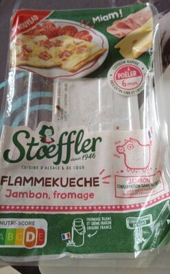 Flammekueche Jambon Fromage
